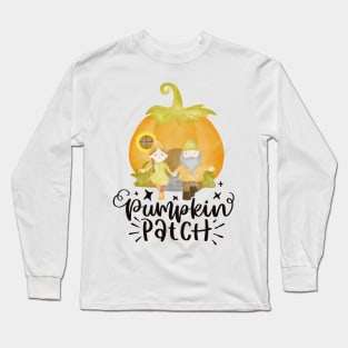 Pumpkin Patch Gnomes Long Sleeve T-Shirt